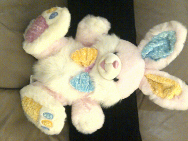 BEAU GRAND BÉBÉ LAPIN NEUF SUPER-DOUX 24'HAUTx12'ÉPAIS: $20.00 - Photo 3