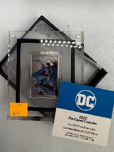 2020 Batman 1oz .999 Silver Coins ( Caped Crusader Collection ) - Photo 2