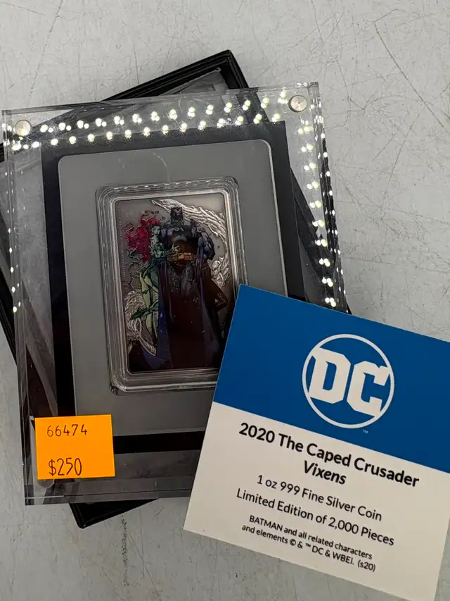 2020 Batman 1oz .999 Silver Coins ( Caped Crusader Collection ) - Photo 6