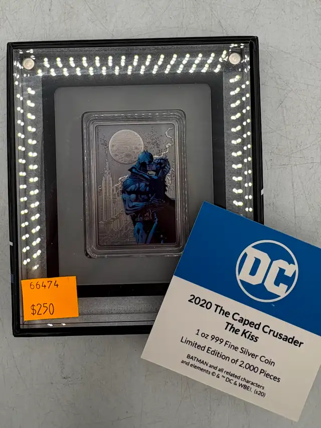 2020 Batman 1oz .999 Silver Coins ( Caped Crusader Collection ) - Photo 8