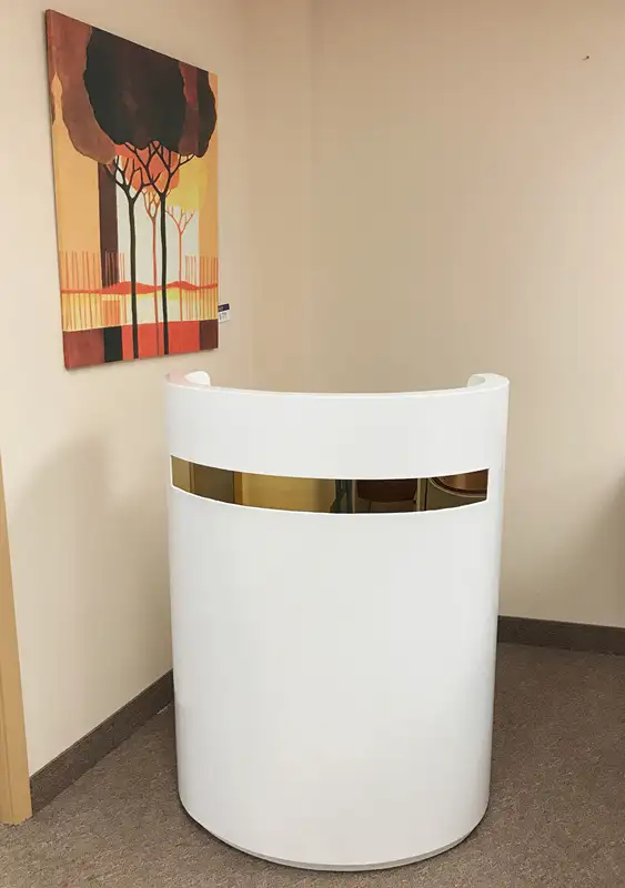High Gloss Reception Desks - Photo 7