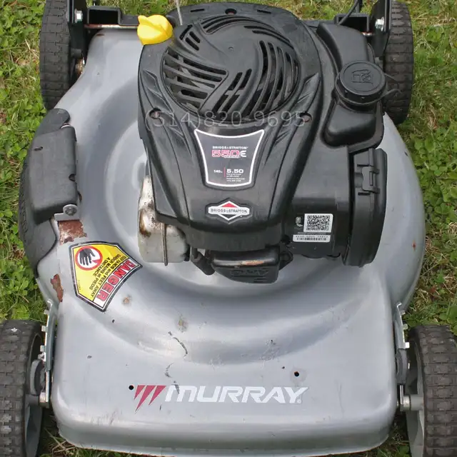 Tondeuse à gazon 22' Briggs Stratton 140cc OHV avec sac - Photo 2