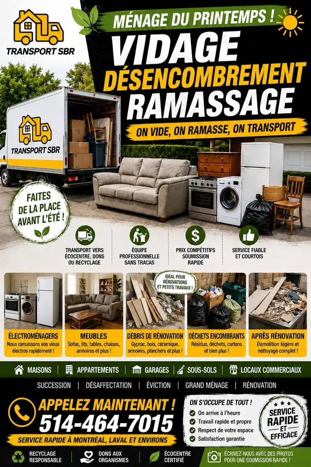 Ramassage déménagement