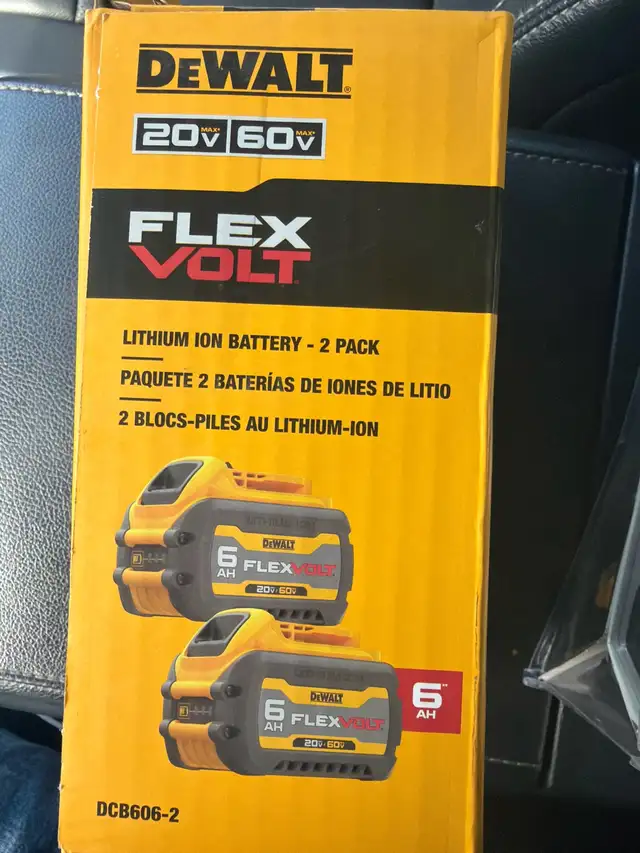 DeWalt batteries