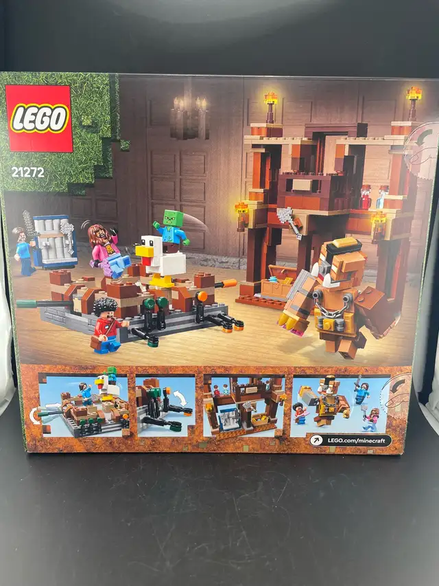 LEGO MINECRAFT MOVIE WOODLAND MANSION FIGHTING RING 21272 - Photo 2