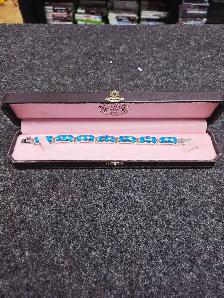 Bracelet en argent 950 et opal   facture