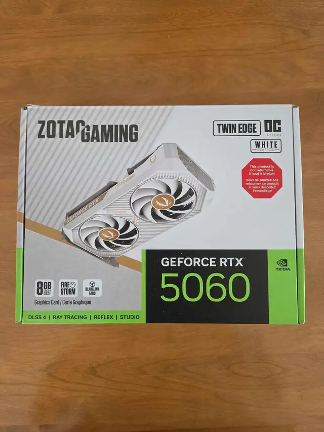 Zona Gaming RTX 5060 white(blanc) 8g