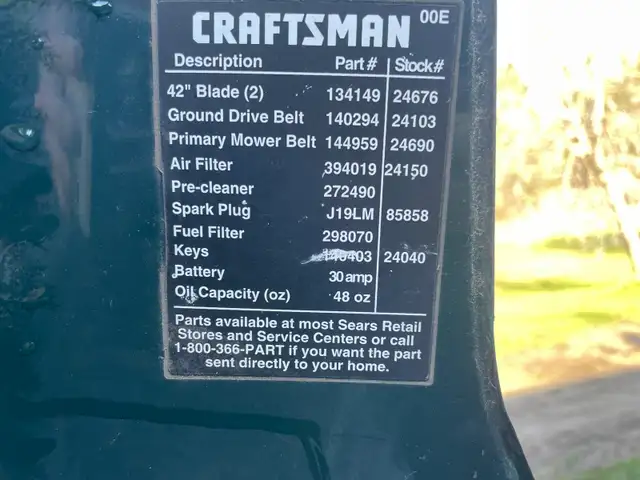 craftsman ys4500 - Photo 8