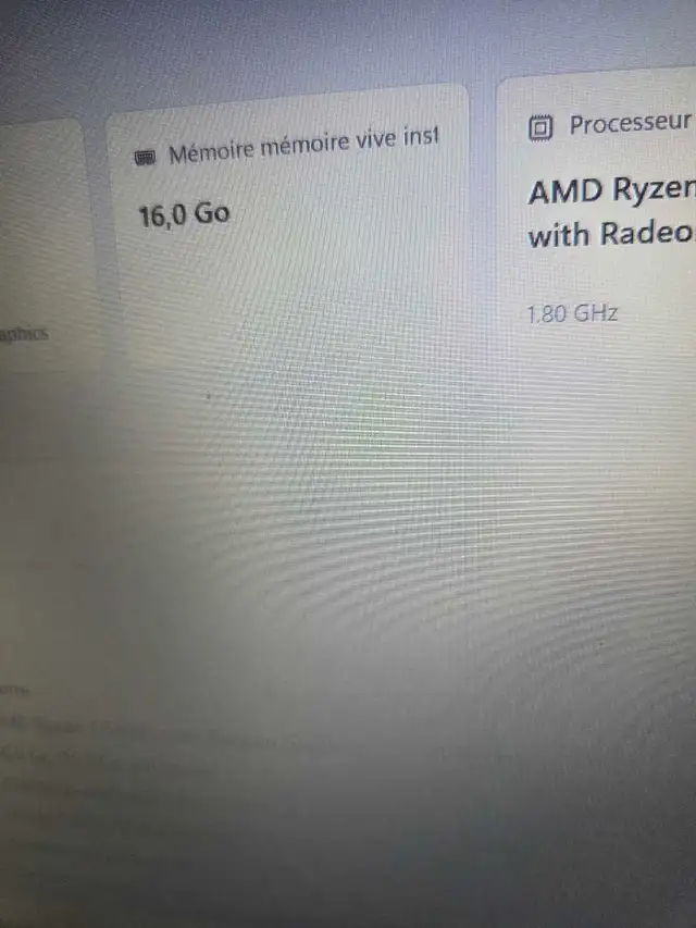 hp i5 Windows 11 modèle ef2008ca Clavier lumière - Photo 9