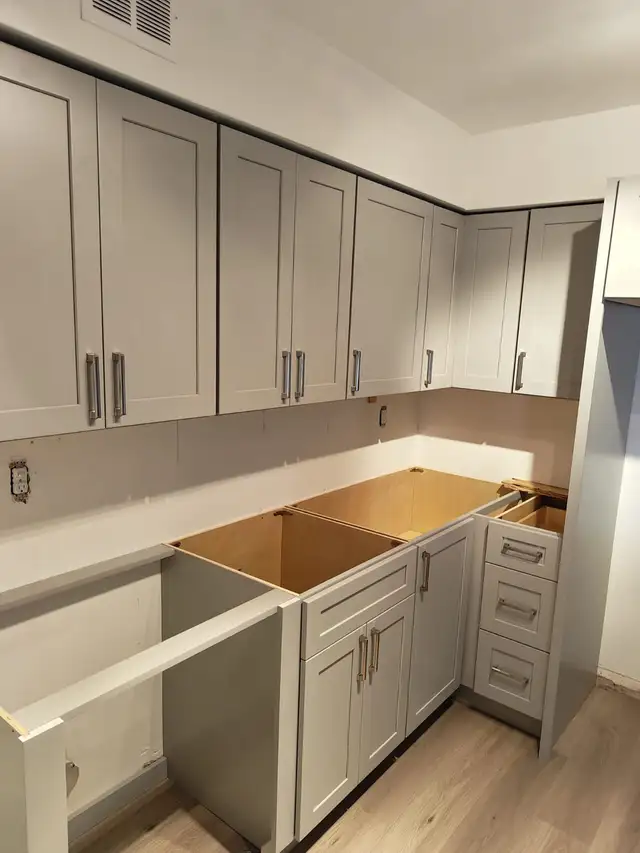 Plywood Boxes- MDF/Solid Wood Doors