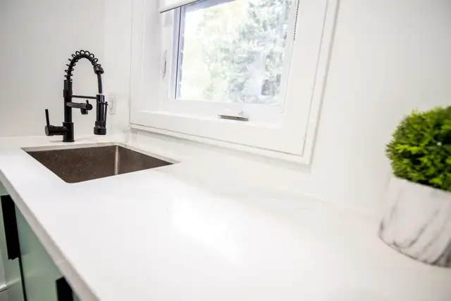 Custom Kitchen Quartz Countertops Sudbury - Photo 3