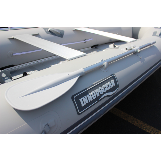 12ft Inflatable Fishing Boat – Deep V Hull   Aluminum Floor - Photo 2