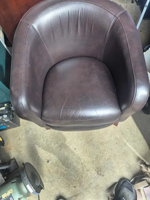 Leather chair