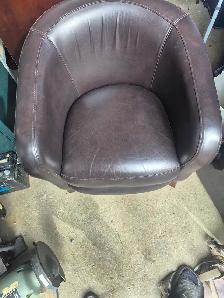 Leather chair