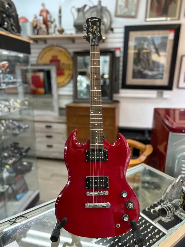 Epiphone sg- special guitar - Photo 5