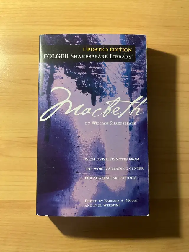 Macbeth by Shakespeare