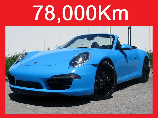 2012 Porsche 911 991 Cabriolet Carrera Loaded