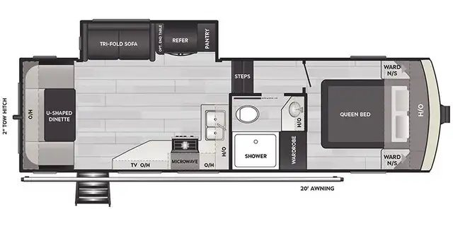 2025 Keystone Arcadia 25SRD, COUPLES UNIT, TANDEM TOWABLE. - Photo 2