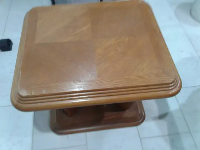 Oak side table