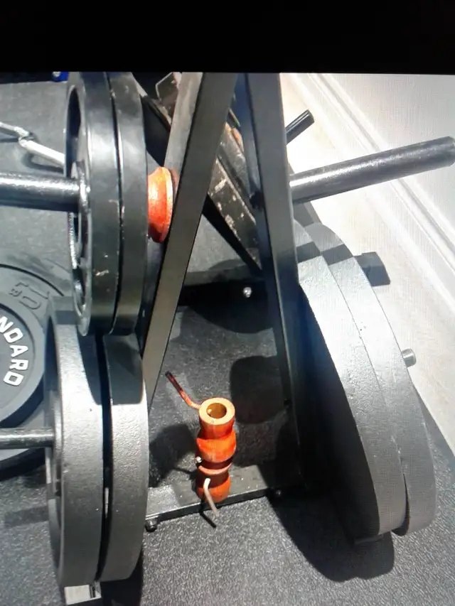 weight tree / plate storage rack - $30 or trade