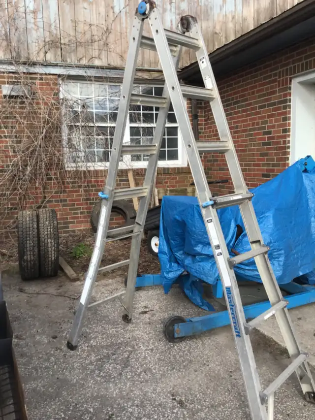MASTERCRAFT 17 foot, GRADE 1 A, ALUMINIUM MULTI TASK LADDER - Photo 2