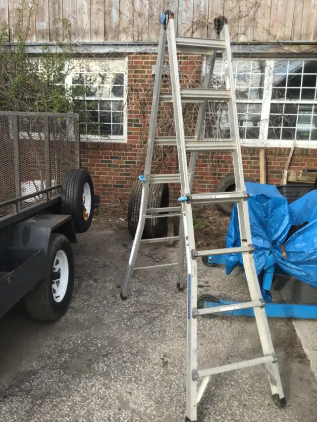 MASTERCRAFT 17 foot, GRADE 1 A, ALUMINIUM MULTI TASK LADDER - Photo 4
