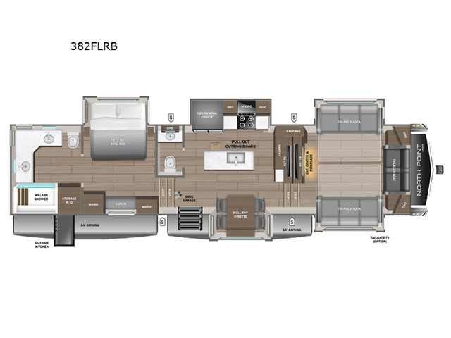 2026 Jayco North Point 382FLRB