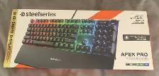 STEELSERIES APEX PRO MECHANICAL GAMING KEYBOARD – NEW SEALED 160
