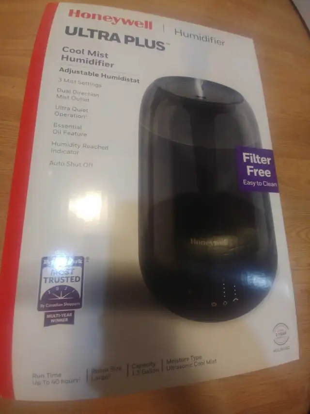 Cool mist humidifier