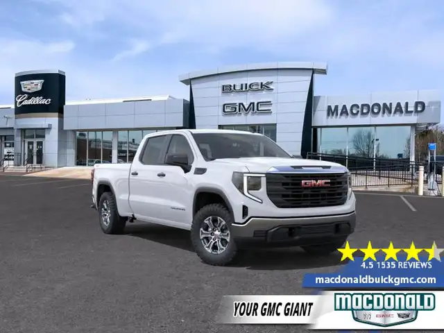 2026 GMC Sierra 1500 Pro - $515 B/W