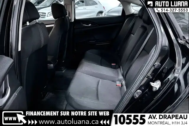 2016 HONDA Civic EX TOIT/CAMERA/ANGLE MORT/MAGS/KEYLESS/72,000km - Photo 18