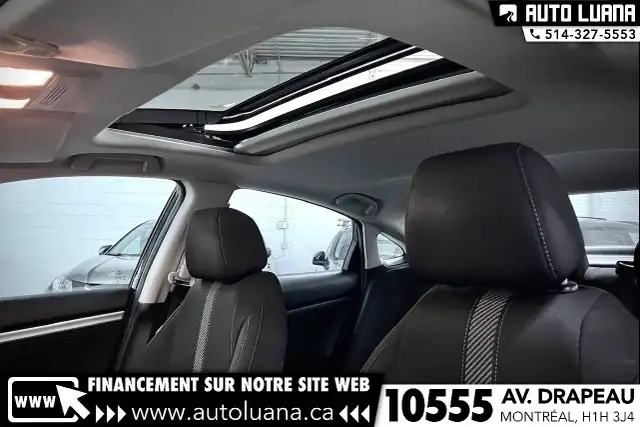 2016 HONDA Civic EX TOIT/CAMERA/ANGLE MORT/MAGS/KEYLESS/72,000km - Photo 19