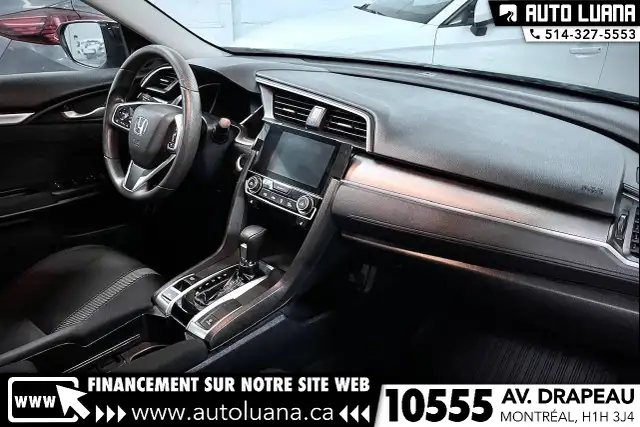 2016 HONDA Civic EX TOIT/CAMERA/ANGLE MORT/MAGS/KEYLESS/72,000km - Photo 20