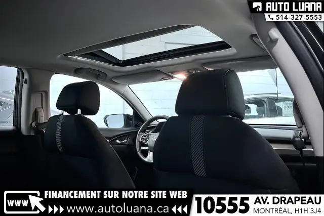 2016 HONDA Civic EX TOIT/CAMERA/ANGLE MORT/MAGS/KEYLESS/72,000km - Photo 21