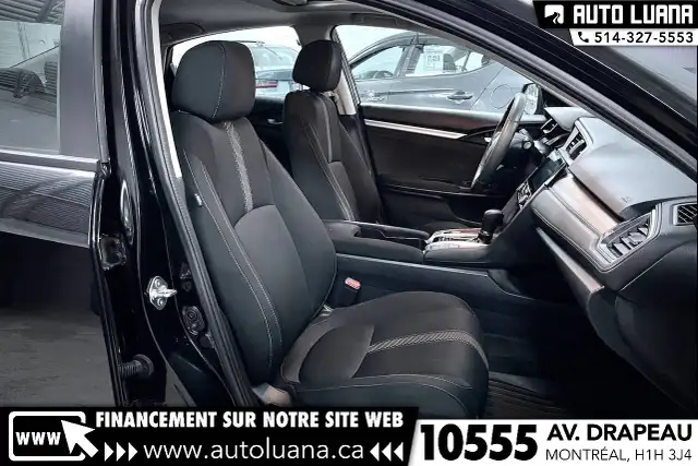 2016 HONDA Civic EX TOIT/CAMERA/ANGLE MORT/MAGS/KEYLESS/72,000km - Photo 24
