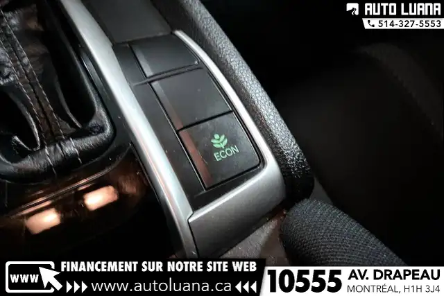 2016 HONDA Civic EX TOIT/CAMERA/ANGLE MORT/MAGS/KEYLESS/72,000km - Photo 26
