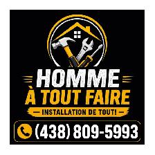 HOMME À TOUT FAIRE✔️INSTALLATION et RÉPARATION!