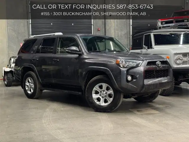 2018 Toyota 4Runner SR5 | Two Sets of Rims/Tires | Front End