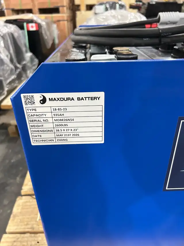 Lead acid new forklift battery - Photo 2