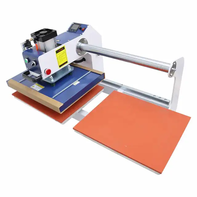 Upper Glide Auto Pneumatic Double Station Heat Press 110501 - Photo 7