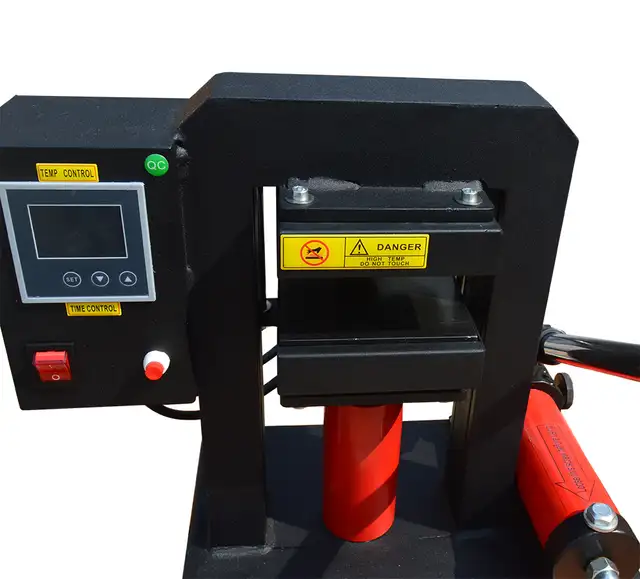 5x5 in 14000 Psi Manual Hydraulic Heat Press Machine 110222 - Photo 5