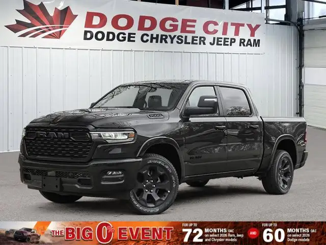2026 Ram 1500 Big Horn Night Edition | Heated Bucket Seats