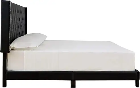 Brand New Double size Faux Leather Platform Bed Special $89 - Photo 7