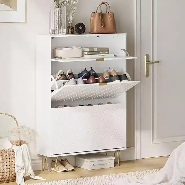 Brand New Modern Shoe Storage Cabinet Long weekend Special $69 - Photo 2