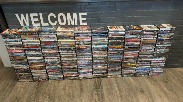 500 Assorted DVDs!