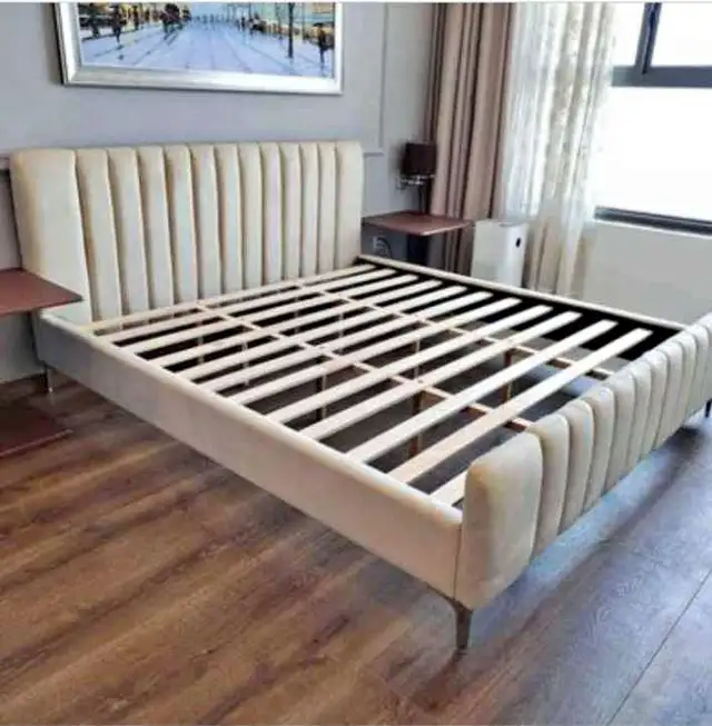 Queen Bed Frame, Modern Full Bed Frame With Strong Support COD - Photo 5