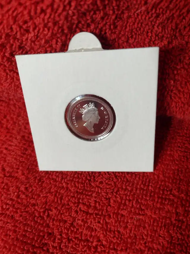 2000 Canadian silver dime Desjardins birth of the Credit Union - Photo 2
