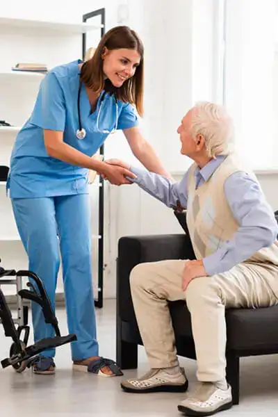 Personal support worker available