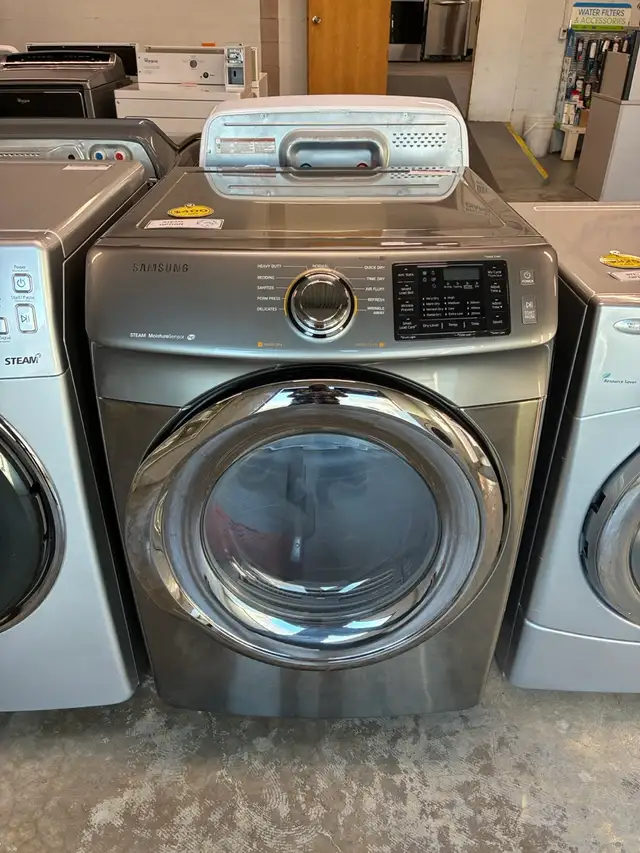 Dryer Front Load Samsung -90-day warranty -Credit Cards accepted