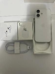 iPhone 16 128gb Airpods/Adapter Pkg/Delivery